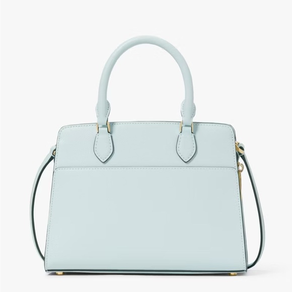 ♠️kate spade Madison Saffiano Small Satchel, Blue Glow NWT - Picture 5 of 11